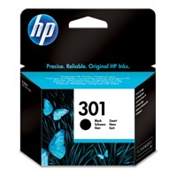 HP No.301 Inkjet Cartridge Black Code CH561EE